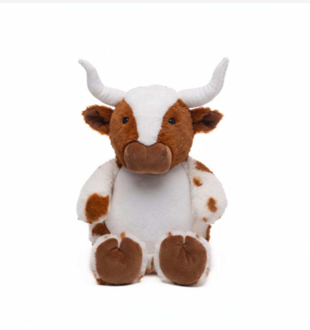 Personalized Stuffed Animal Embroidered with Custom Design